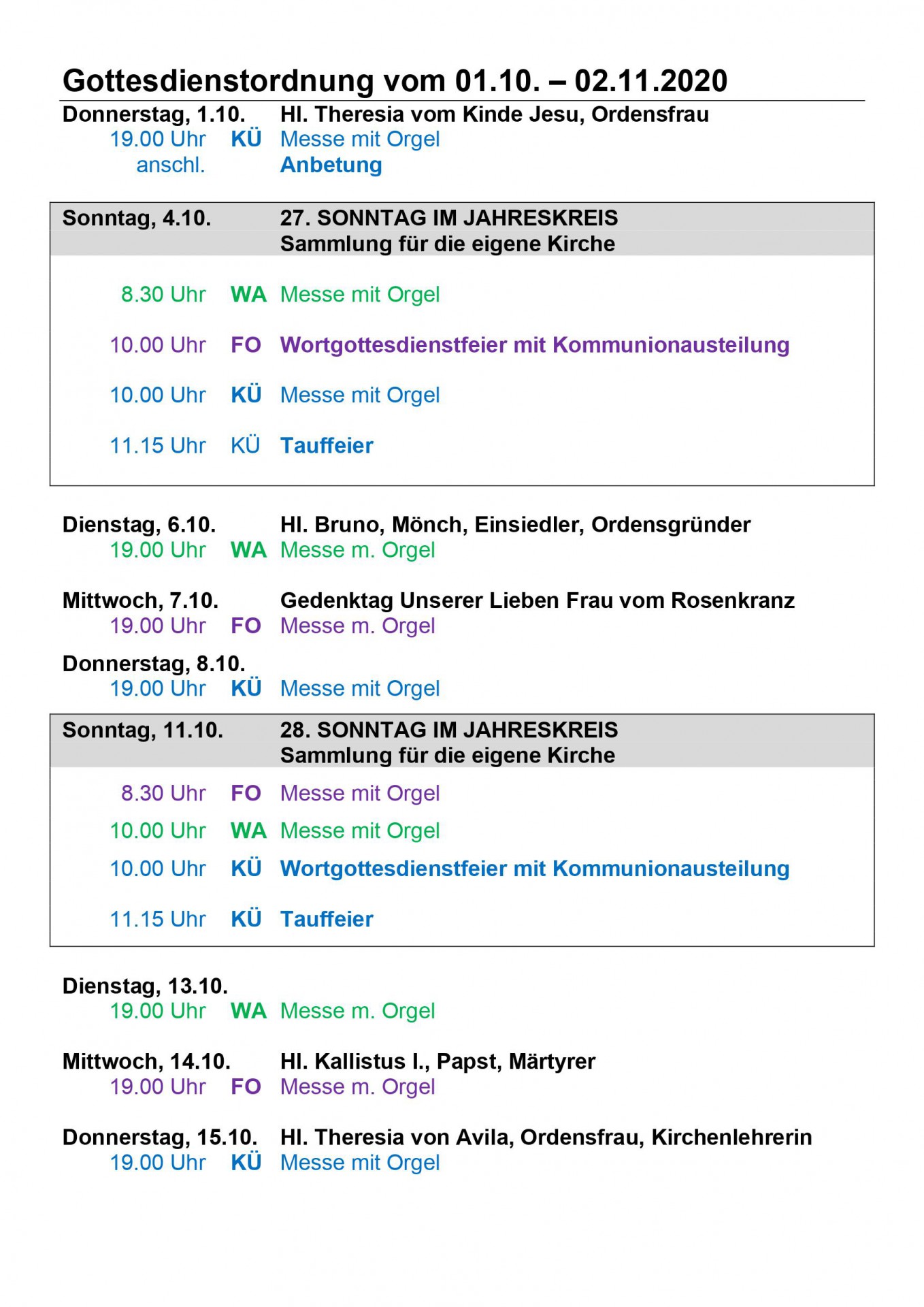 Oktober 20